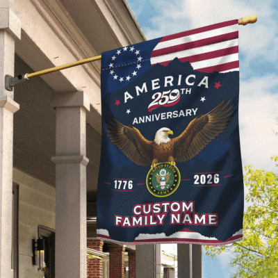 Us Army - America 250th Anniversary Flag