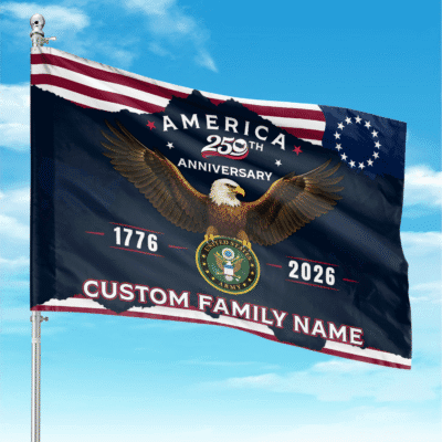 US Army - America 250th Anniversary US Semiquincentennial Flag