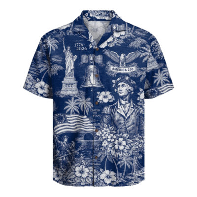 America 250 Years Of Freedom Hawaiian Shirt