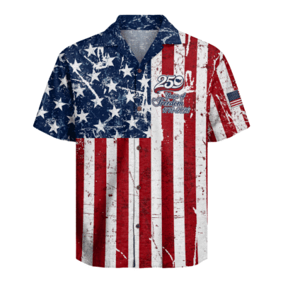 America 250 Years Of Freedom Hawaiian Shirt