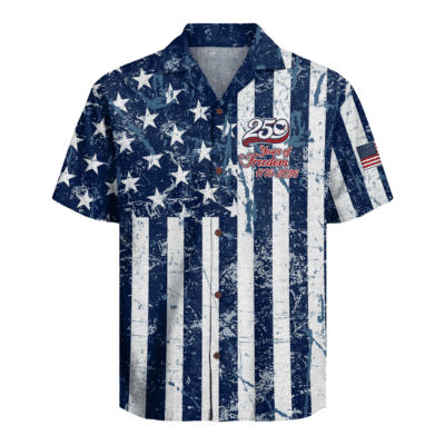 America 250 Years Of Freedom Hawaiian Shirt