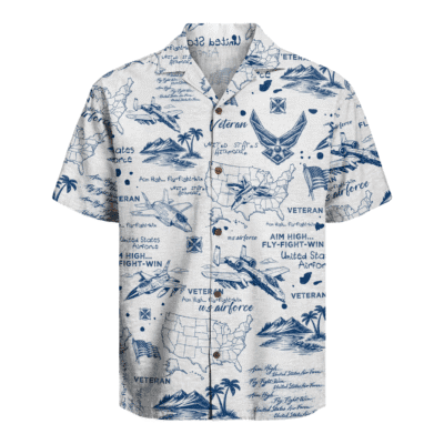 US Air Force Hawaiian Shirt