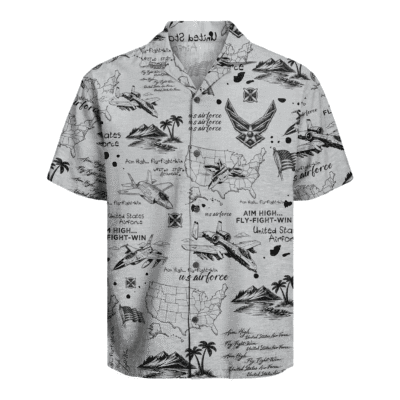 US Air Force Hawaiian Shirt