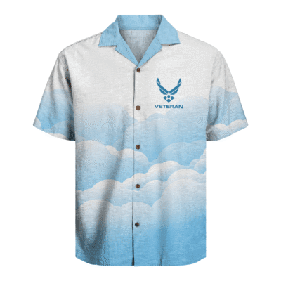 US Air Force Veteran Hawaiian Shirt