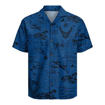 US Air Force Hawaiian Shirt