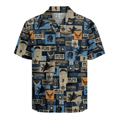 US Air Force Hawaiian Shirt
