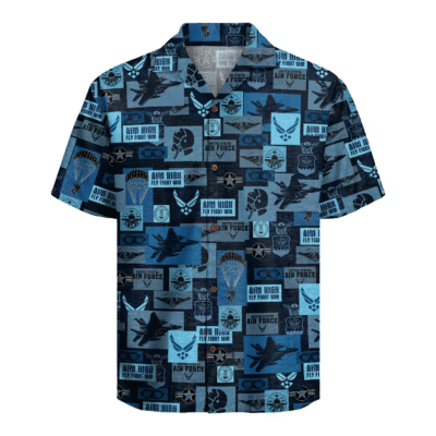 US Air Force Hawaiian Shirt