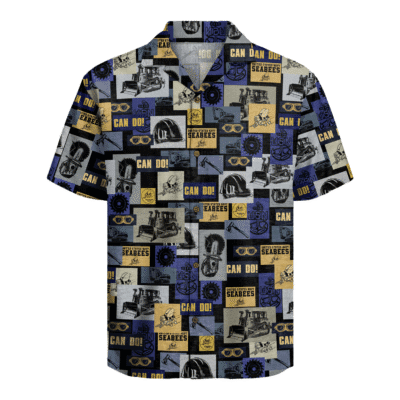 US Navy Seabees Hawaiian Shirt