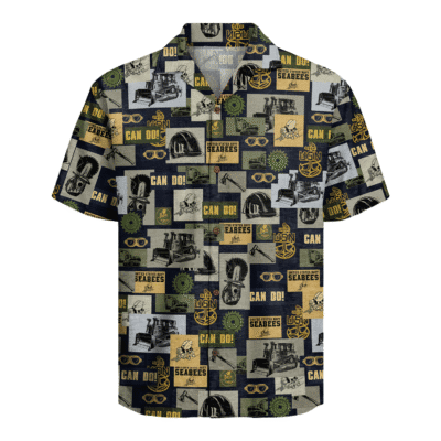 US Navy Seabees Hawaiian Shirt