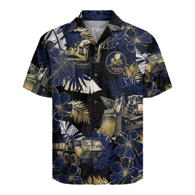 US Navy Seabees Hawaiian Shirt