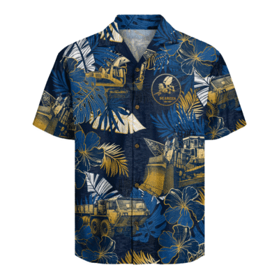 US Navy Seabees Hawaiian Shirt