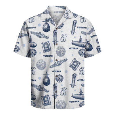 US Navy Submarine Veteran Hawaiian Shirt