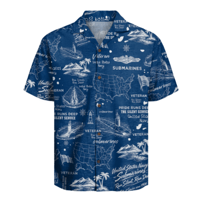 US Navy Submarine Veteran Hawaiian Shirt