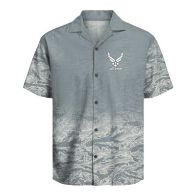 US Air Force Veteran Hawaiian Shirt