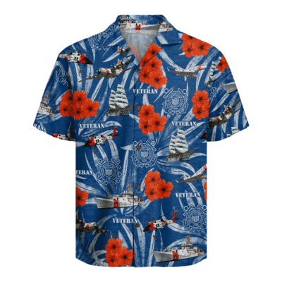 US Coast Guard Veteran Hawaiian Shirt