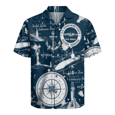US Navy Submarine Veteran Hawaiian Shirt