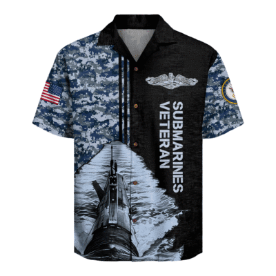 US Navy Submarine Veteran Hawaiian Shirt