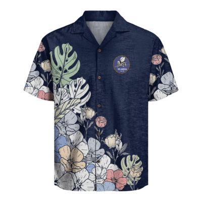 US Navy Seabees Hawaiian Shirt