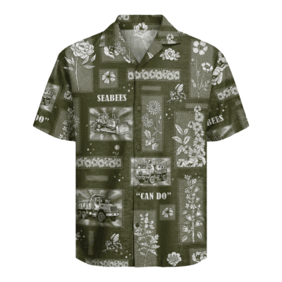 US Navy Seabees Hawaiian Shirt