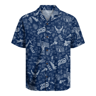 US Air Force – America 250th Anniversary Hawaiian Shirt