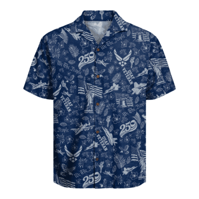 US Air Force – America 250th Anniversary Hawaiian Shirt