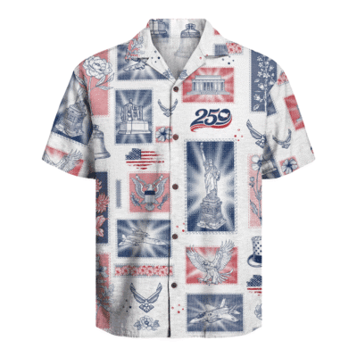US Air Force – America 250th Anniversary Hawaiian Shirt