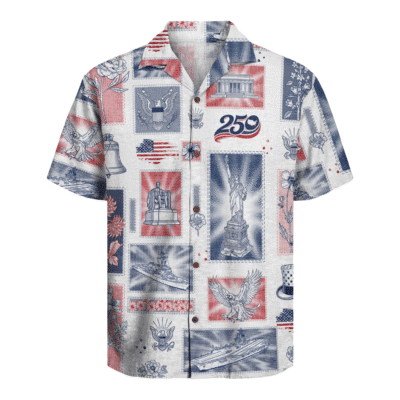 US Navy - America 250th Anniversary Hawaiian Shirt