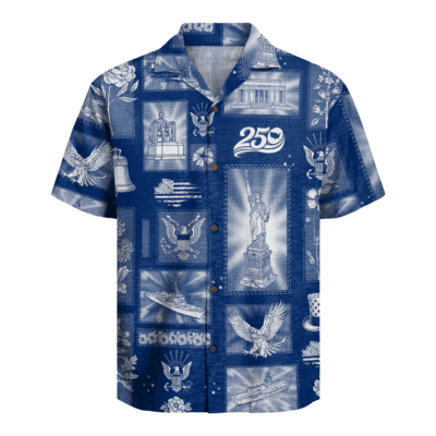 US Navy - America 250th Anniversary Hawaiian Shirt