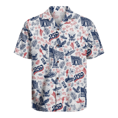 US Navy - America 250th Anniversary Hawaiian Shirt