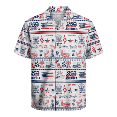 US Navy - America 250th Anniversary Hawaiian Shirt
