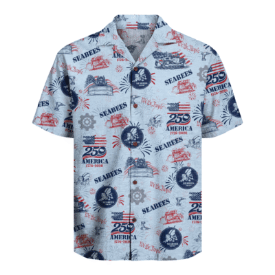 US Seabees - America 250th Anniversary Hawaiian Shirt