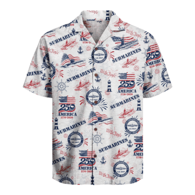 US Submarine - America 250th Anniversary Hawaiian Shirt