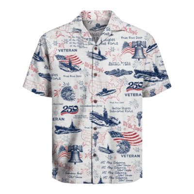 US Submarine - America 250th Anniversary Hawaiian Shirt