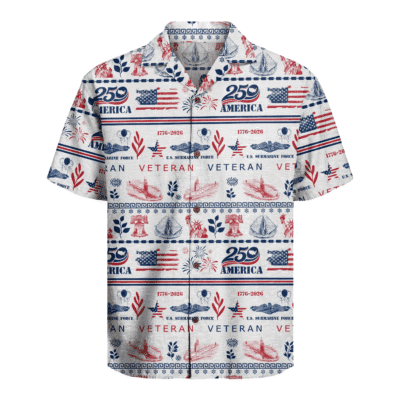US Submarine - America 250th Anniversary Hawaiian Shirt