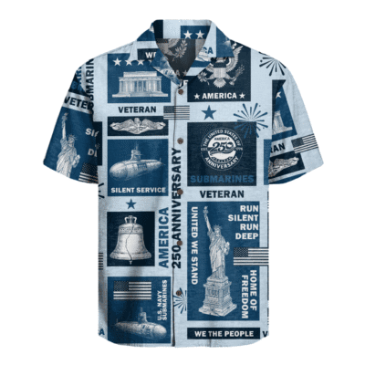 US Submarine - America 250th Anniversary Hawaiian Shirt