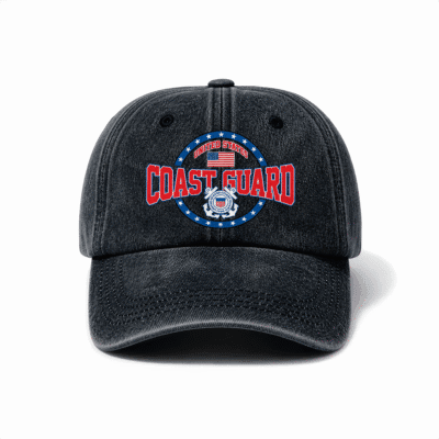 United States Coast Guard Wash Denim Cap