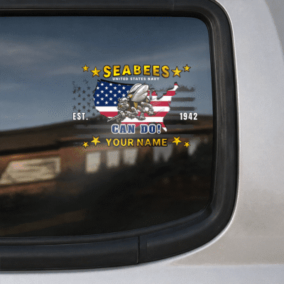 United States Navy Seabees - Custom Decal