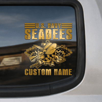 United States Navy Seabees - Custom Decal