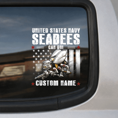 United States Navy Seabees - Custom Decal