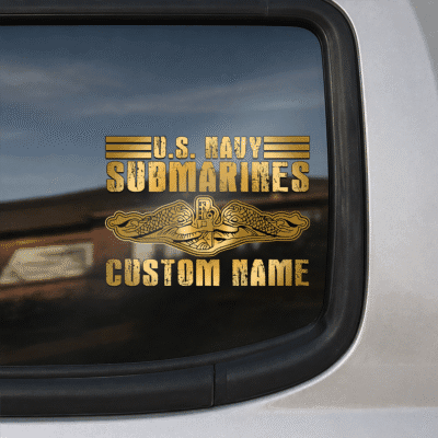 United States Navy Submarine - Custom Decal