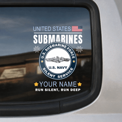 United States Navy Submarine - Custom Decal