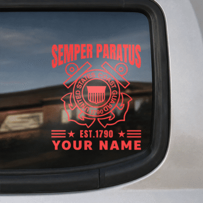 United States Coast Guard - Custom Decal