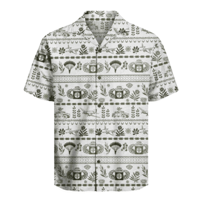 US Army - 82nd AirBorne Division Hawaiian Shirt