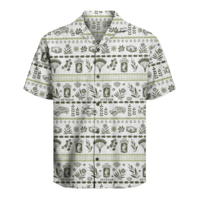 US Army - 173rd Airborne Brigade Veteran Hawaiian Shirt