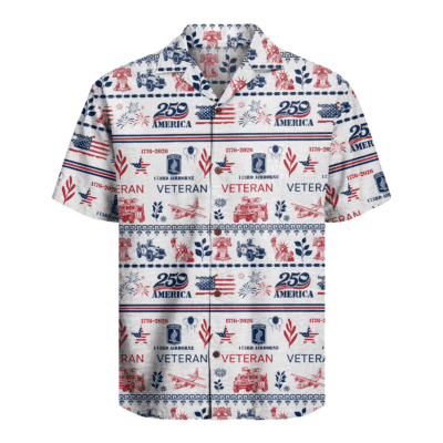 US Army - 173rd Airborne Brigade Hawaiian Shirt