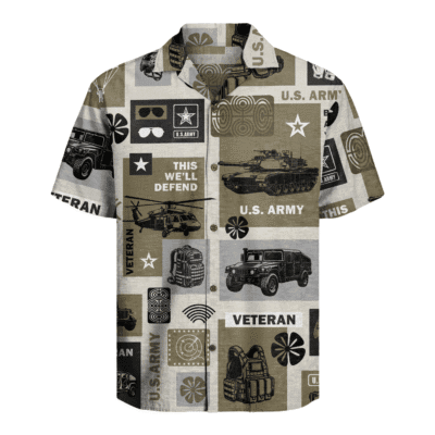 US Army Hawaiian Shirt