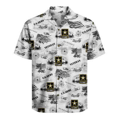 US Army Hawaiian Shirt
