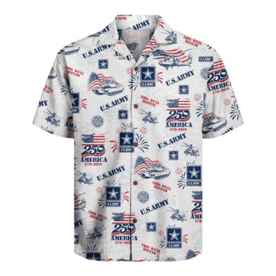 US Army Hawaiian Shirt