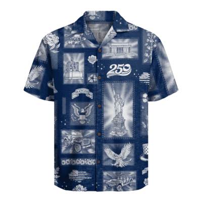 US Army 75th Ranger - America 250th Hawaiian Shirt