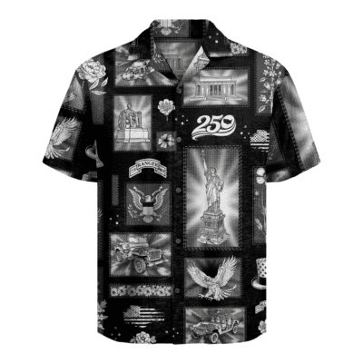 US Army 75th Ranger - America 250th Hawaiian Shirt